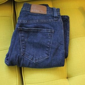 Madewell High Riser Denim Jeans 10" Indigo 27